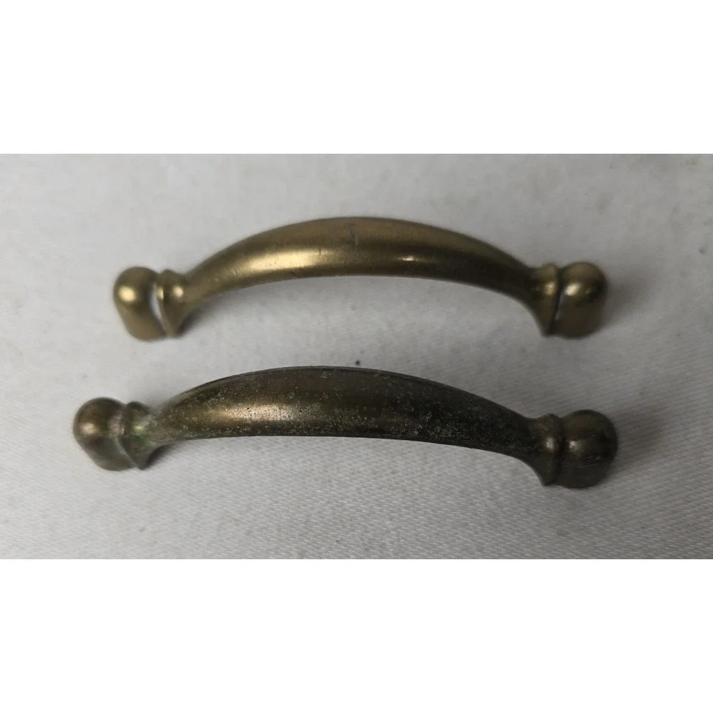 Brass Drawer Pull 31‎ Handle Cabinet Pull Dresser Handles Traditional Design